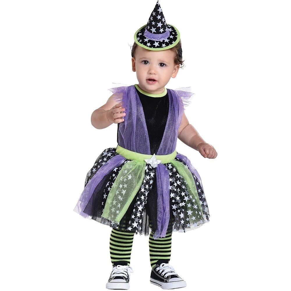 AMSCAN Infant/Baby Classic Witch Halloween Costume NEW | 0-6 Months